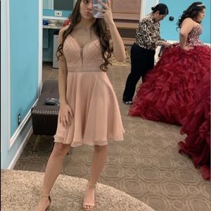 Pink Homecoming Dress